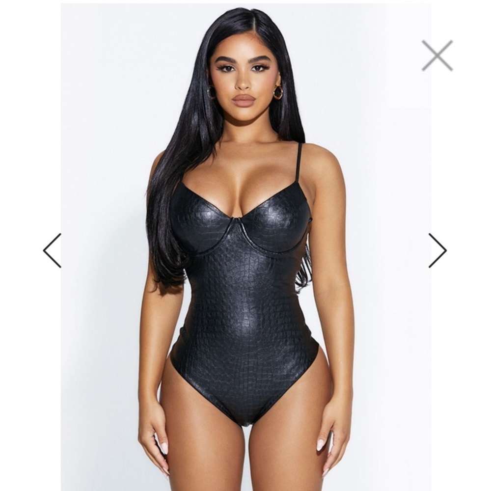 The sultry croc bodysuit